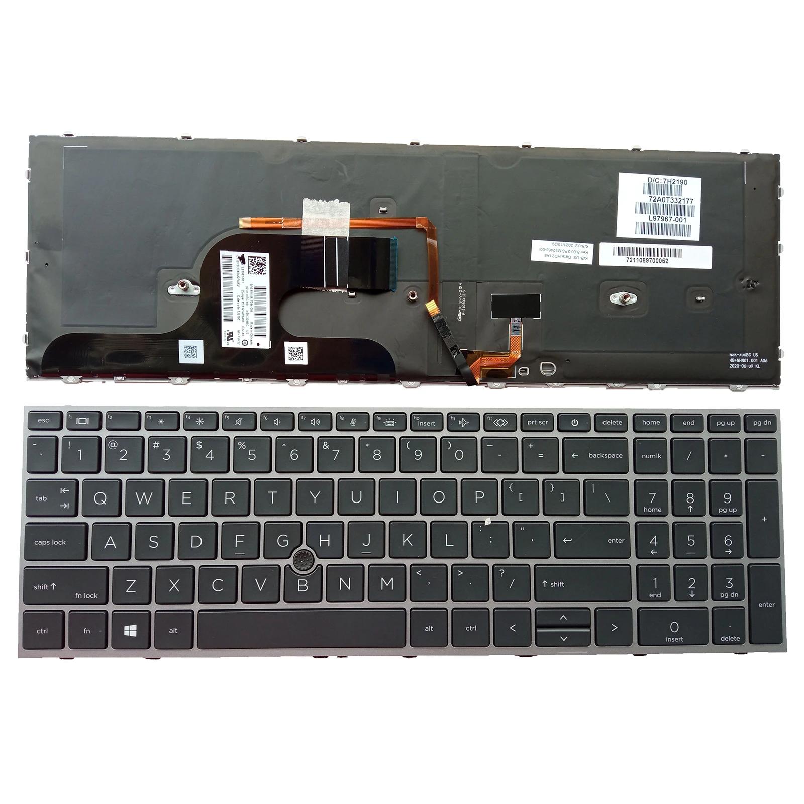 HP ZBook Fury 15 G7 G8 Ʈ Ű, ̱ Ʈ,  M17094-D61 , 
